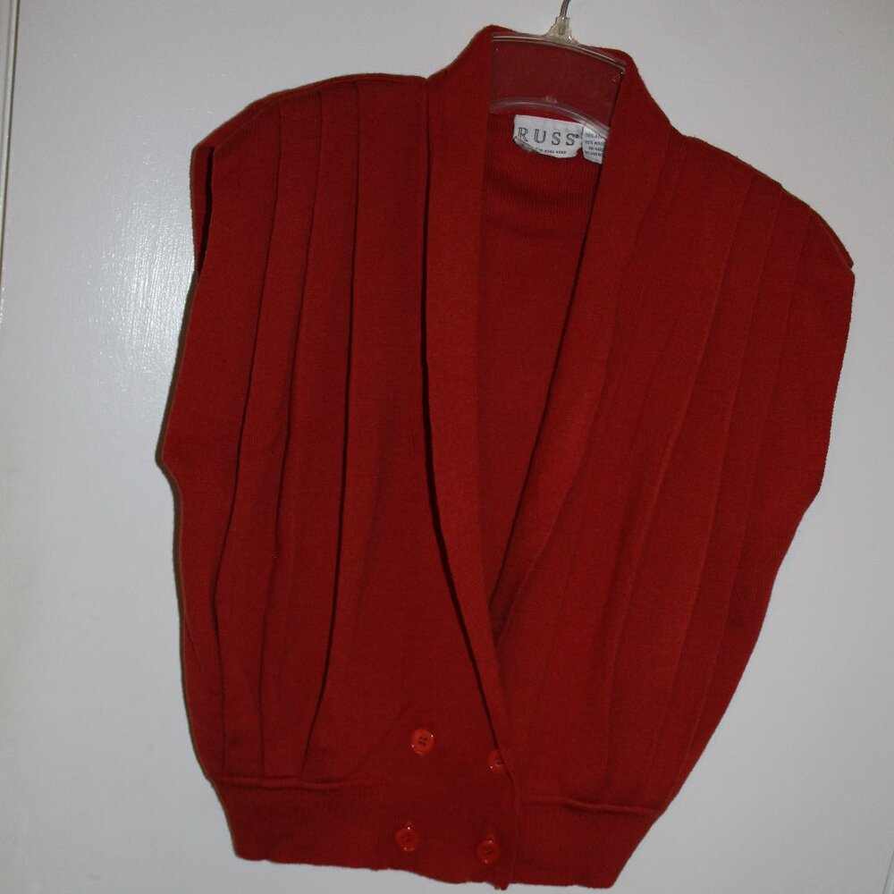 Vintage Russ Women's Sweater Vest